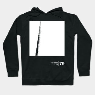 The Slits Cut / Minimalist Graphic Design Fan Artwork Hoodie